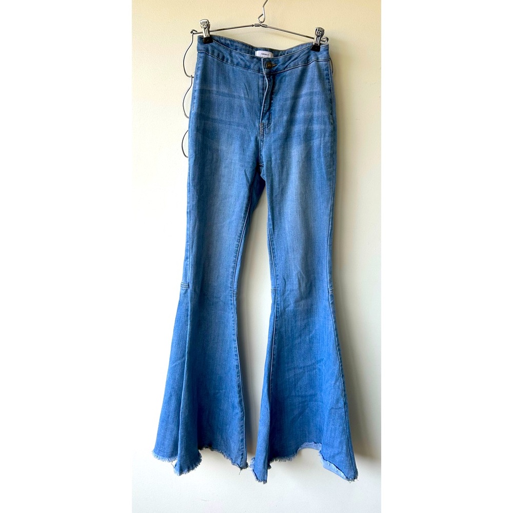 Forever 21 super flare denim